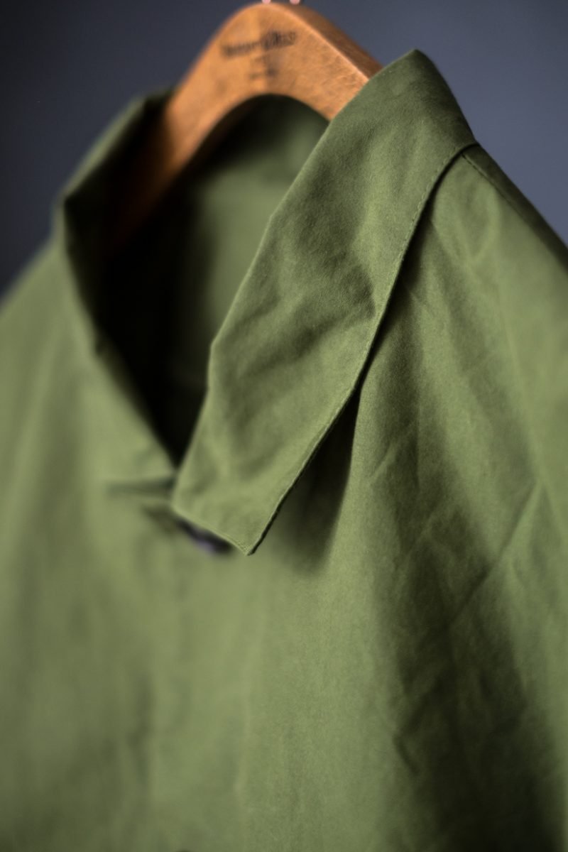 British Organic Cotton Dry Oilskin 7.2oz - Meadow Grass - Merchant & Mills - Simplifi Fabric