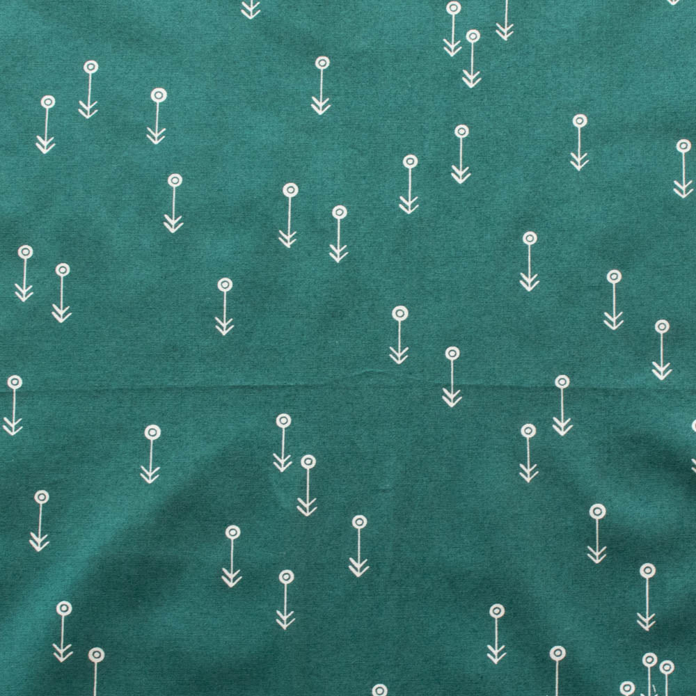 Desert Flowers - Forest - Charley Harper The Desert - Birch Fabrics - Poplin - Simplifi Fabric