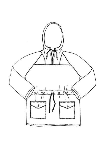 The Landgate Parka Unisex Pattern - Merchant & Mills
